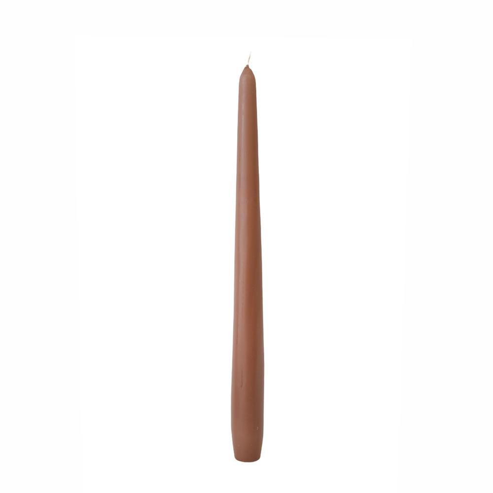 CANDELA CONICA D.2,5 CMH.30 CM -300/25- CONF. PZ.12 MARRONE CANDELA CONICA D.2,5 CMH.30 CM -300/25- CONF. PZ.12 MARRONE