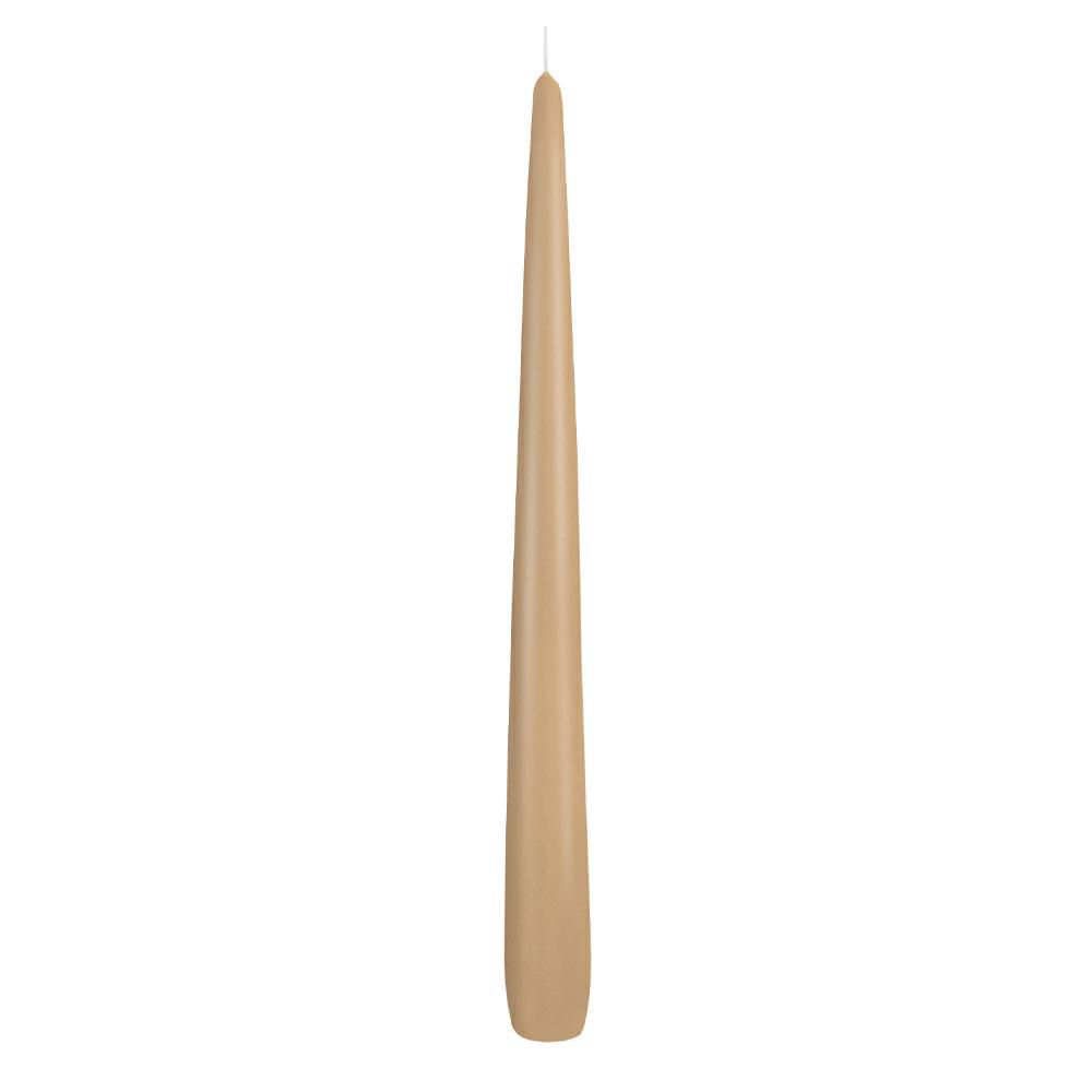 CANDELA CONICA D.2,5 CMH.30 CM -300/25- CONF. PZ.12 SABBIA CANDELA CONICA D.2,5 CMH.30 CM -300/25- CONF. PZ.12 SABBIA