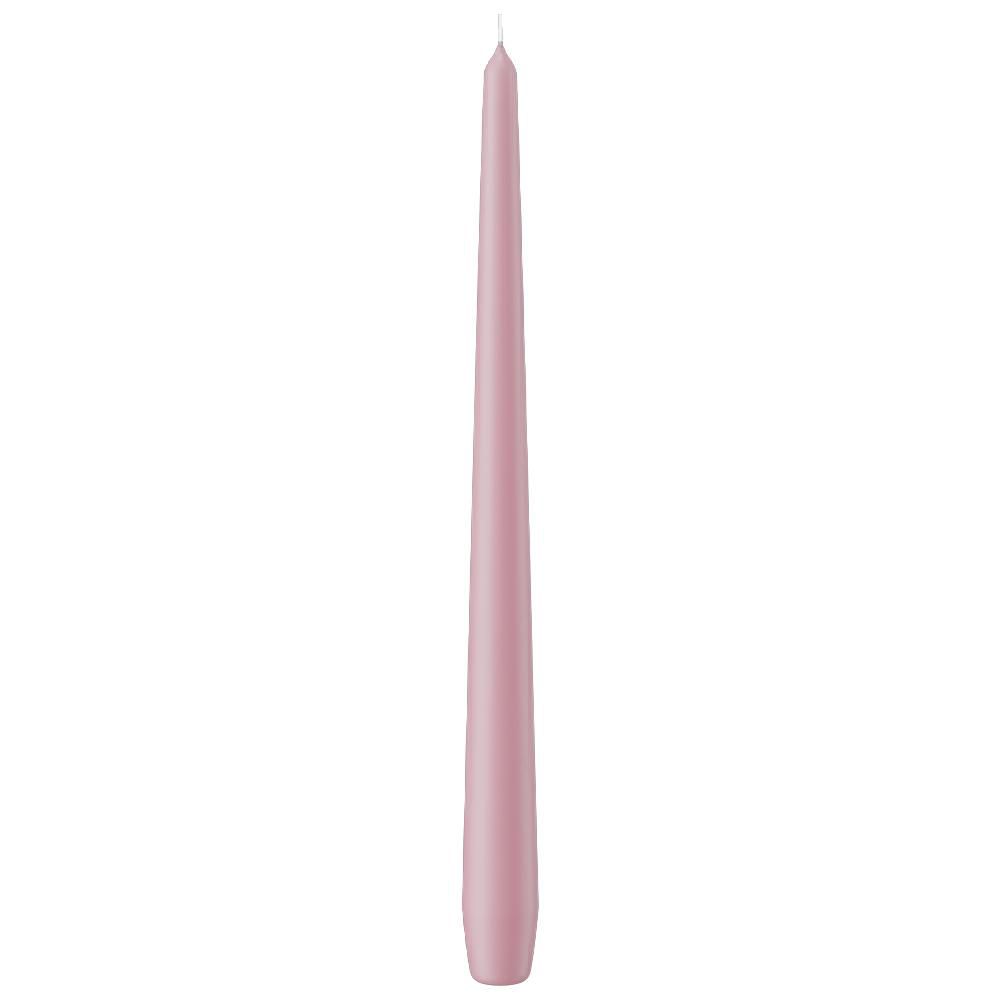 CANDELA CONICA D.2,5 CMH.30 CM -300/25- CONF. PZ.12 ROSA