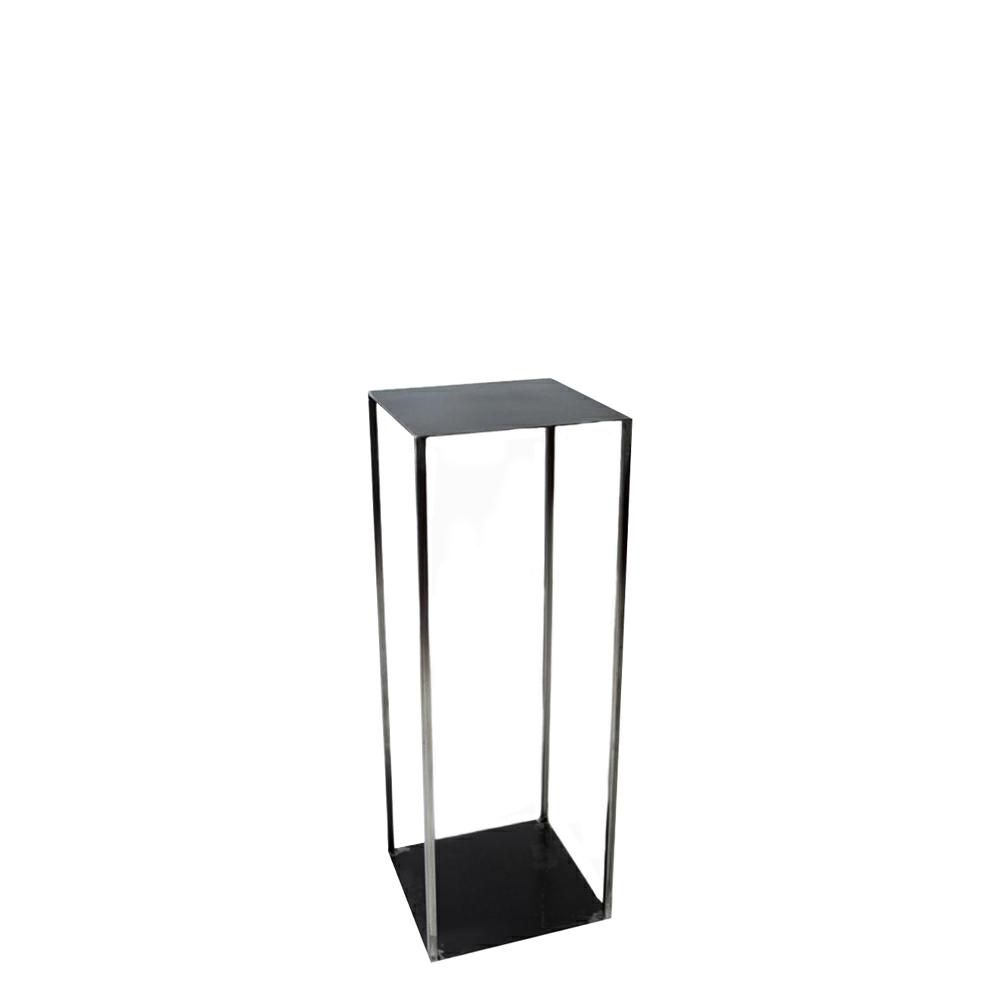 ALZATA FERRO BASE QUADRATA 33X33 CM H.90 CM ANTRACITE