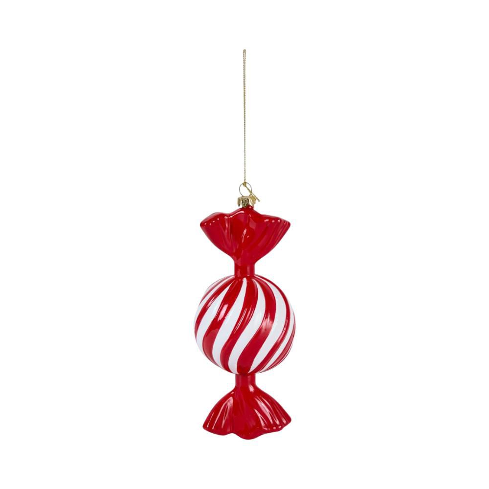 CARAMELLA D’APPENDERE H.18,5 CM ROSSO/BIANCO CARAMELLA D’APPENDERE H.18,5 CM ROSSO/BIANCO