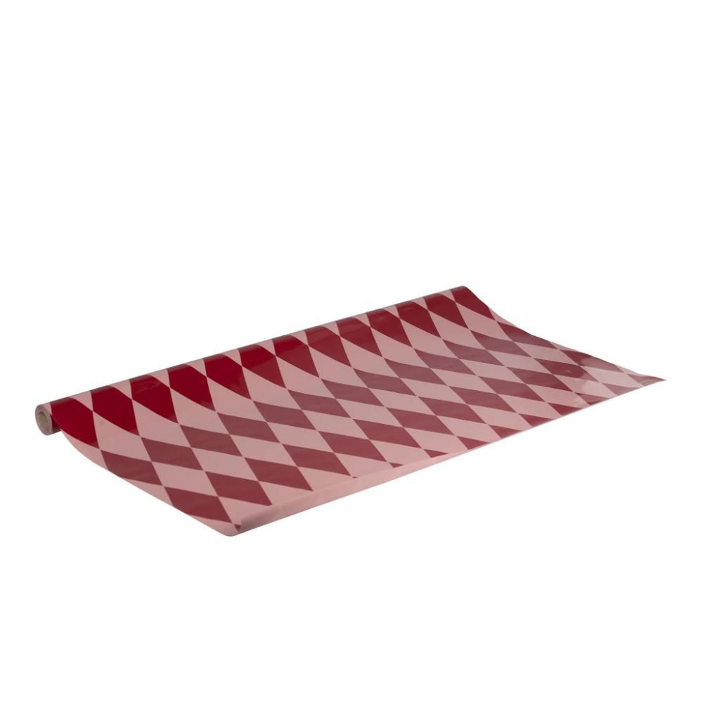 BOBINA PPL SCACCHI 1X20MT. ROSA/ROSSO