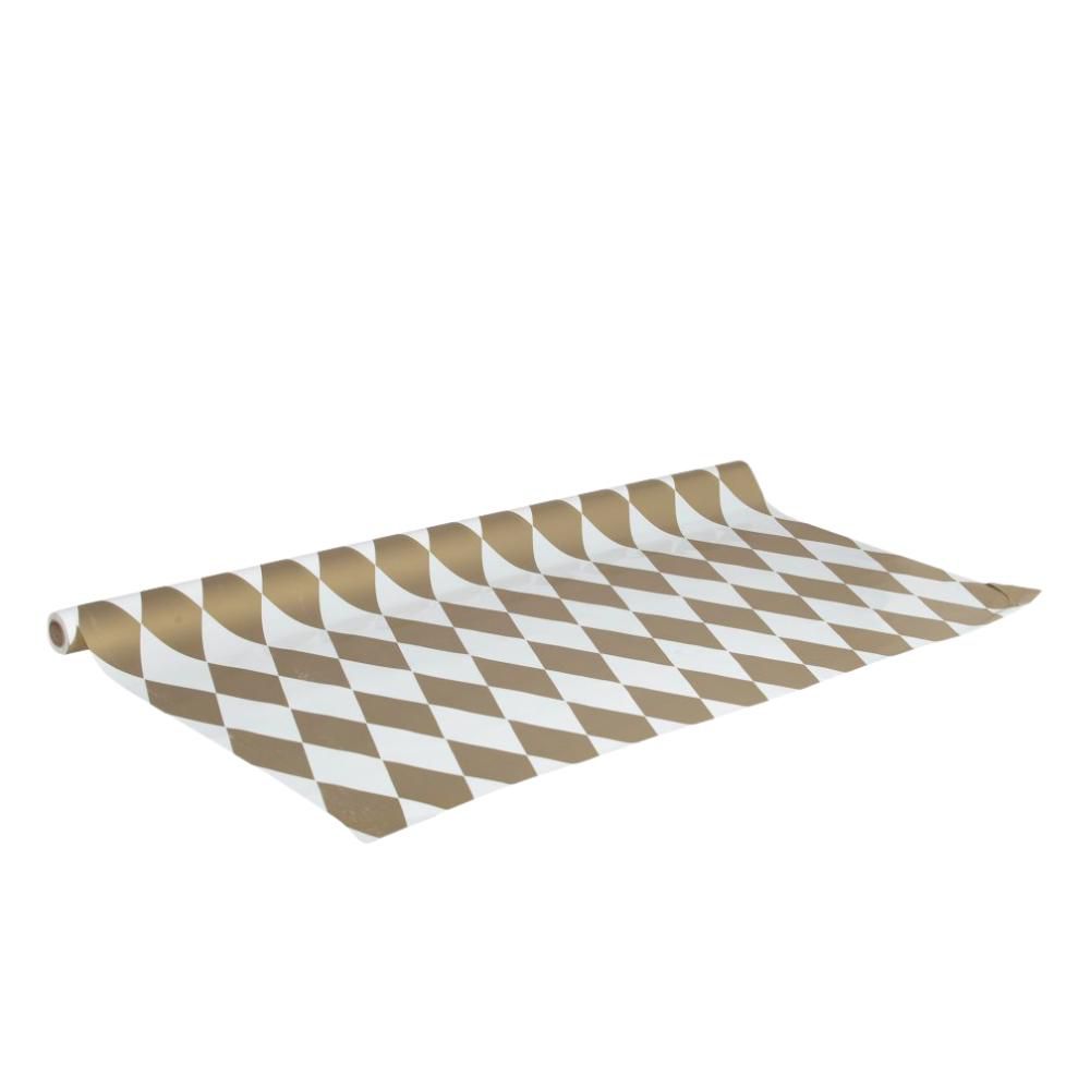BOBINA PPL SCACCHI 1X20MT. BIANCO/ORO BOBINA PPL SCACCHI 1X20MT. BIANCO/ORO