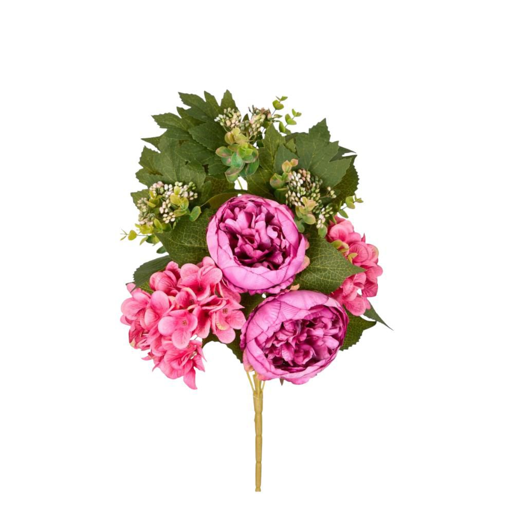 PEONIE/HYDRANGEA FRONTALE CM.45 BEAUTY