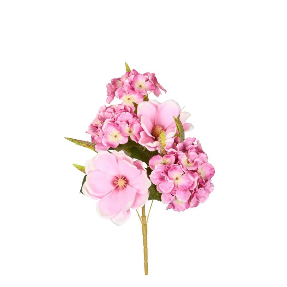MAGNOLIA/HYDRANGEA FRONTALE CM.45 MALVA