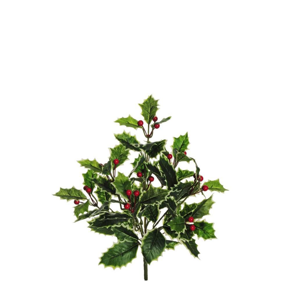 AGRIFOGLIO BUSH REAL TOUCH CM.38 VARIEGATO AGRIFOGLIO BUSH REAL TOUCH CM.38 VARIEGATO