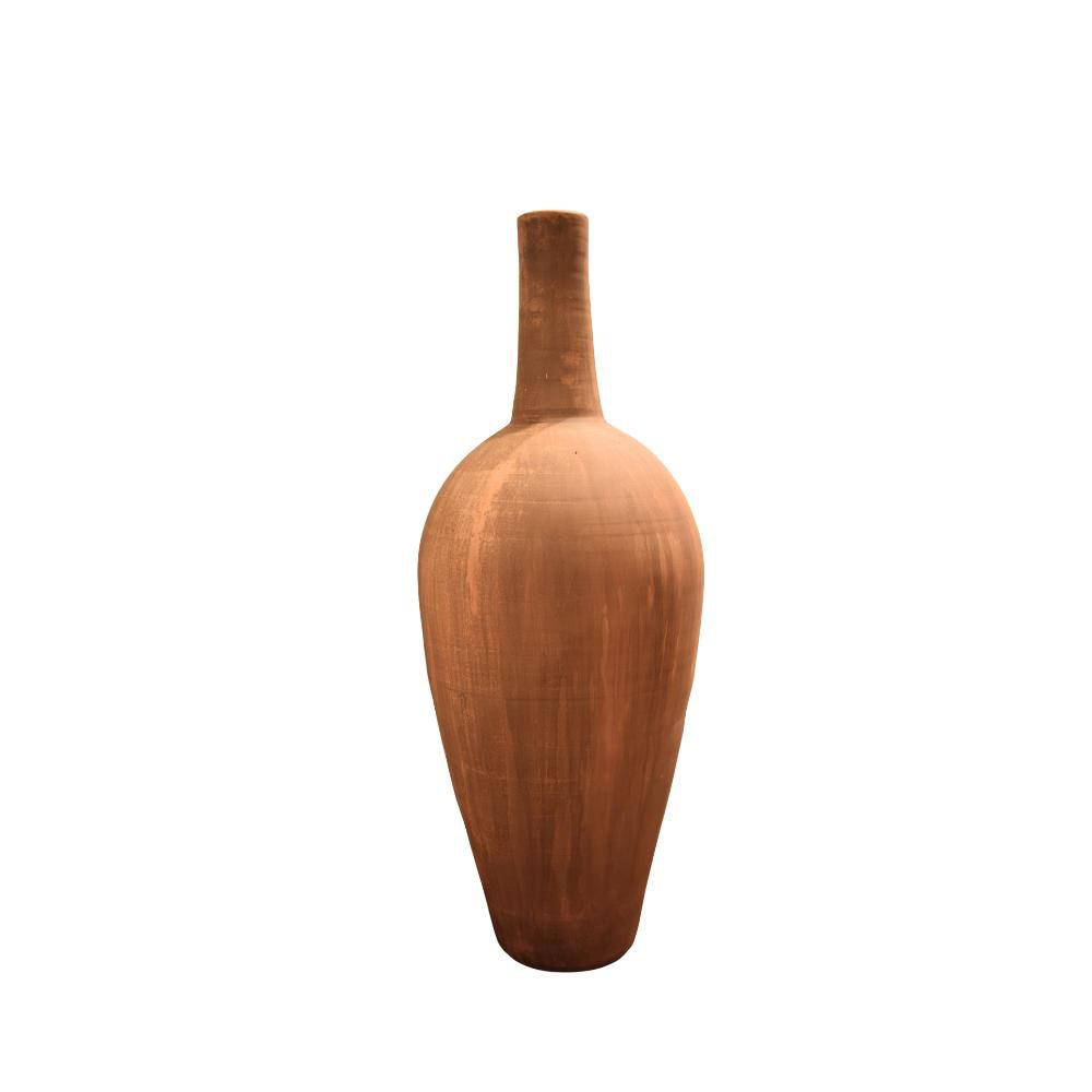 VASO BOTTIGLIA IN CERAMICA H.105 CM -ARTICOLO 6- (L) TERRACOTTA VASO BOTTIGLIA IN CERAMICA H.105 CM -ARTICOLO 6- (L) TERRACOTTA