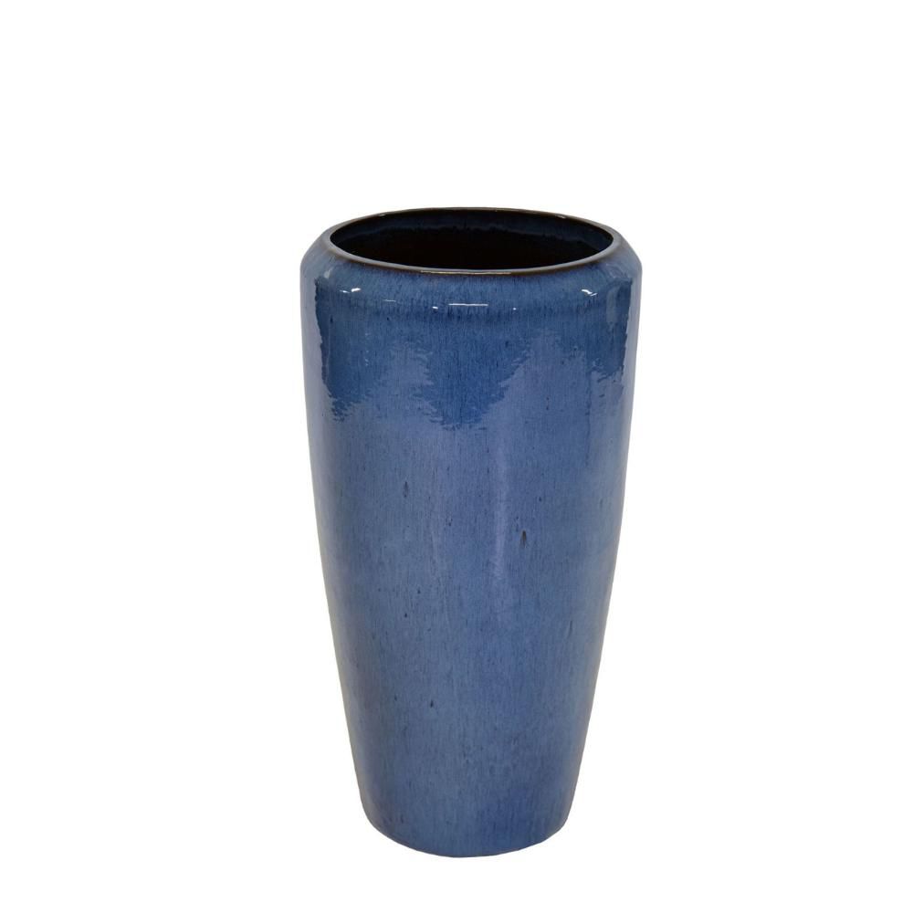 VASO CERAMICA D.55 CM H.100 CM -NOBLE HELLAS- BLU ANTICO VASO CERAMICA D.55 CM H.100 CM -NOBLE HELLAS- BLU ANTICO