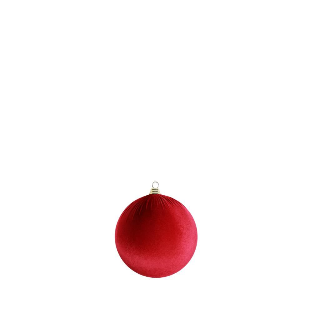 SFERA VELLUTO MM.120 -NEWT M- ROSSO