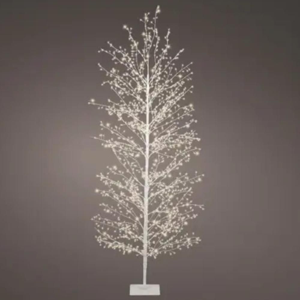 ALBERO 1755 MICROLED H.180 CM LUCE CALDA – BIANCO ALBERO 1755 MICROLED H.180 CM LUCE CALDA – BIANCO