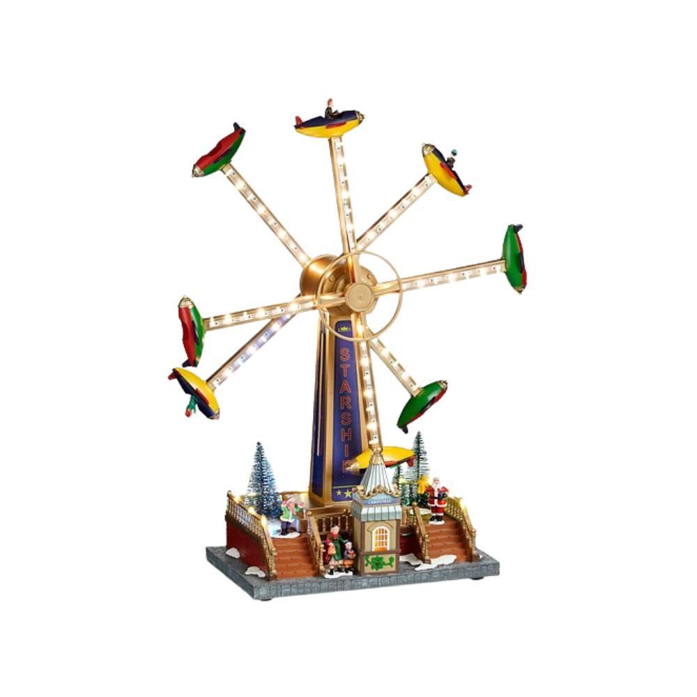GIOSTRA CARILLON A BATTERIA 36,5X19 H.47,5 CM MULTICOLOR