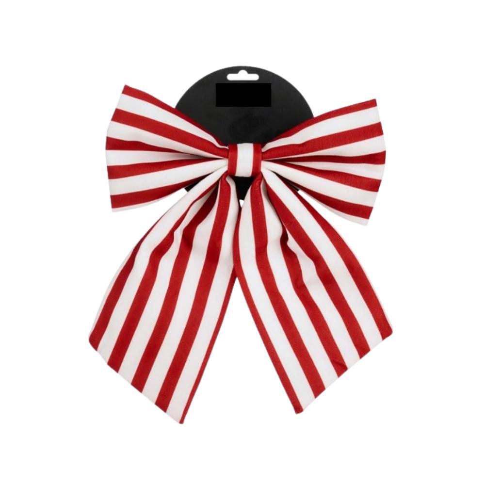 FIOCCO VELLUTO C/RIGHE 28X34 CM ROSSO/BIANCO FIOCCO VELLUTO C/RIGHE 28X34 CM ROSSO/BIANCO
