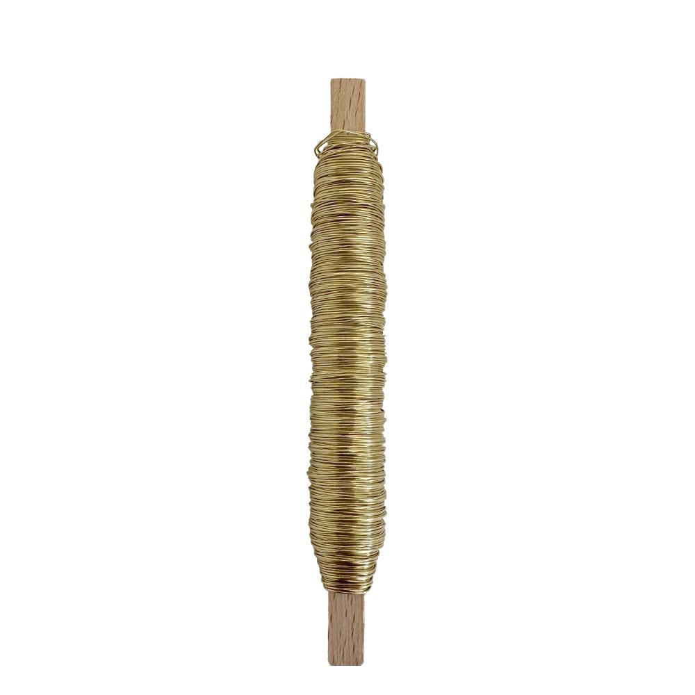 SPOLETTA FILO ORO D.0,55 MM
