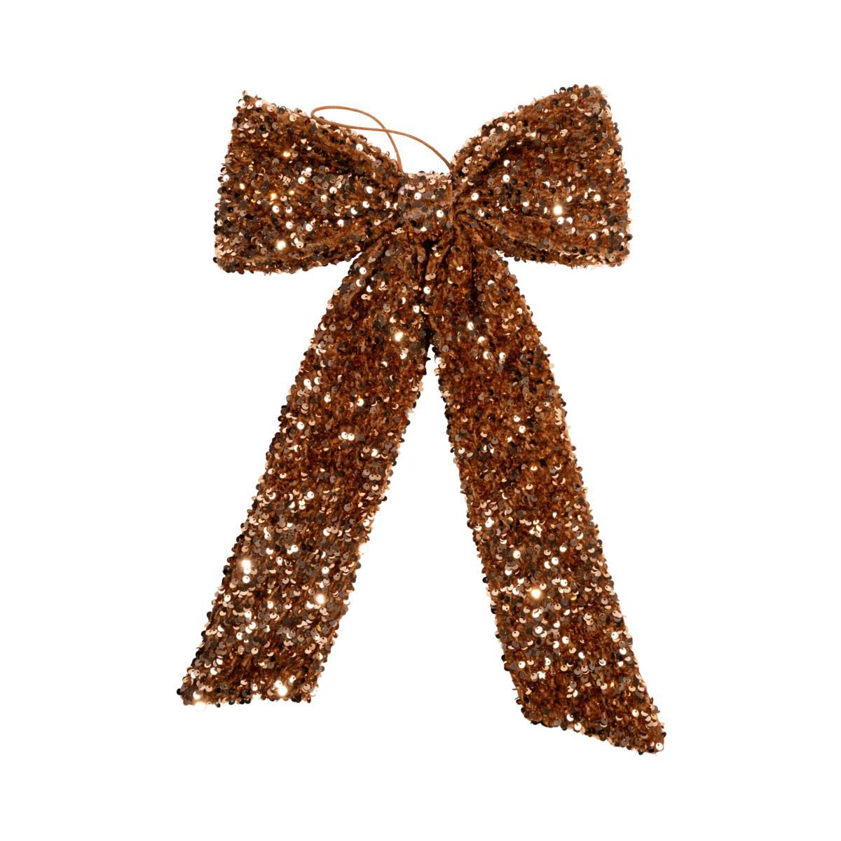 FIOCCO C/PAILLETTES 30X40 CM ORO