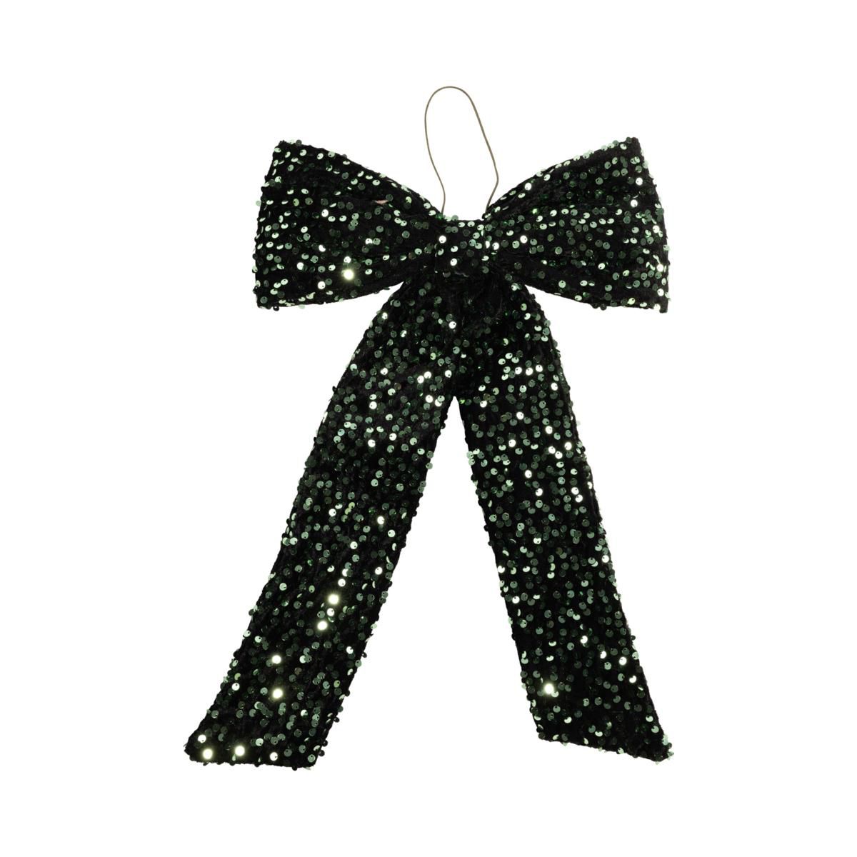 FIOCCO C/PAILLETTES 50X77 CM VERDE