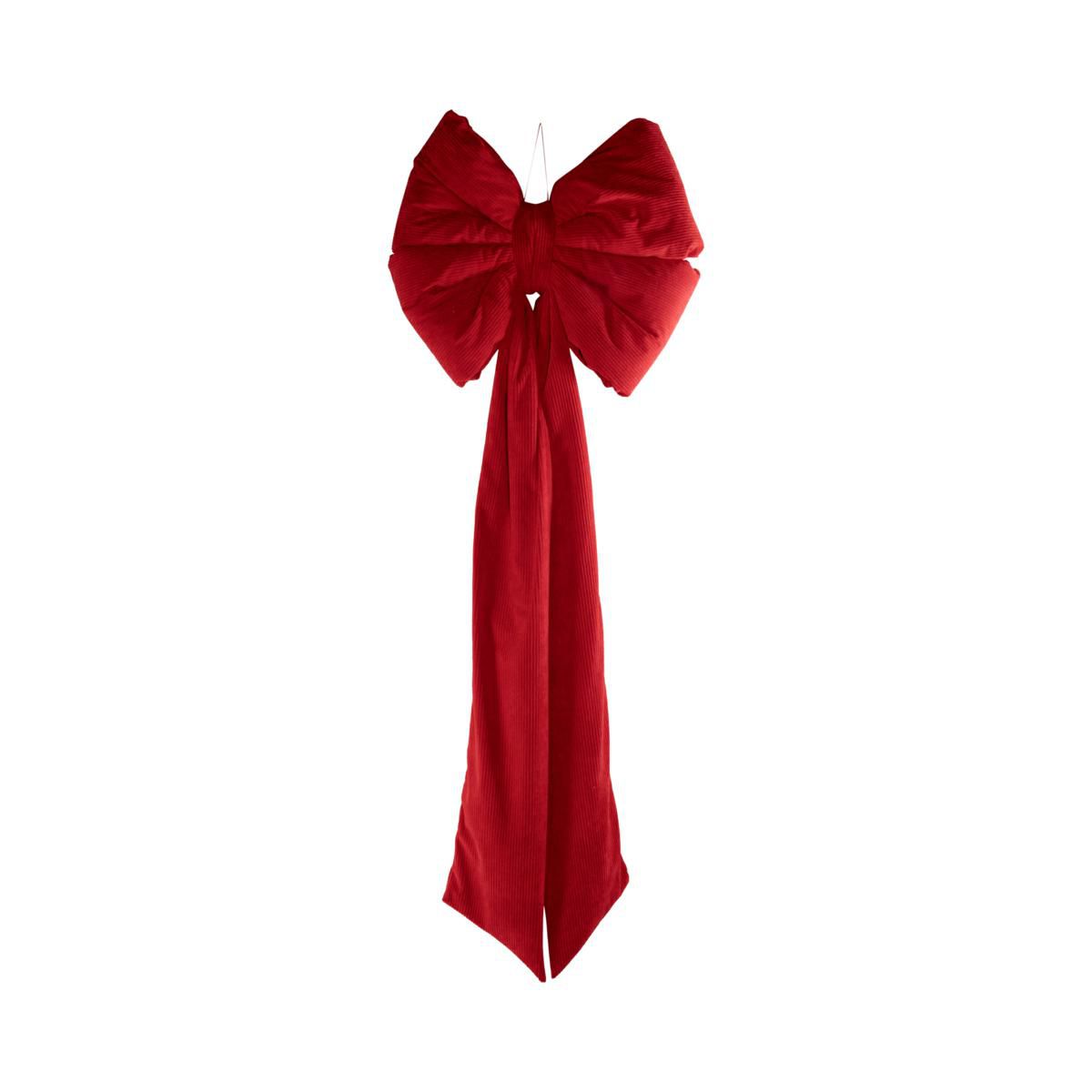 FIOCCO VELLUTO A COSTE L.60 CM H.160 CM ROSSO