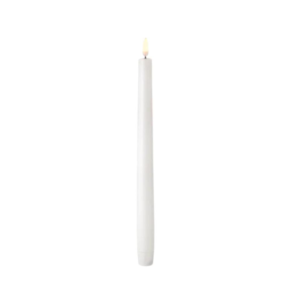 CANDELA CONICA LED C/TELECOMANDO H.25 CM PZ.12 BIANCO CANDELA CONICA LED C/TELECOMANDO H.25 CM PZ.12 BIANCO