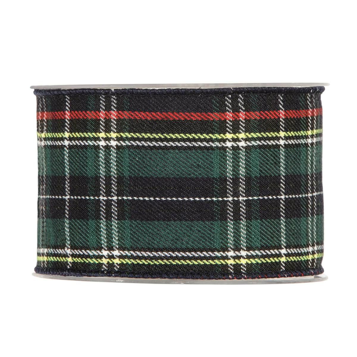 NASTRO TARTAN 63MM 10MTBLU/VERDE/ROSSO