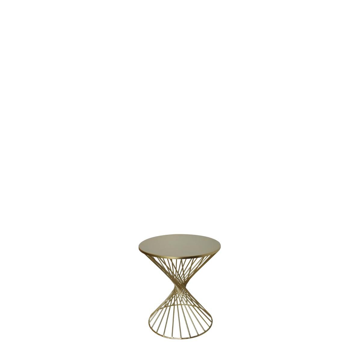 ALZATA CIRCOLARE D.20 H.20 CM (S) METALLO -LUXURY- ORO