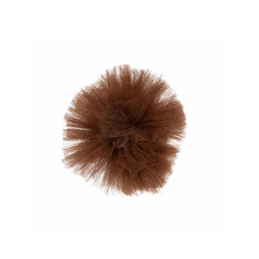 PON PON DI TULLE D.40 CM MARRONE