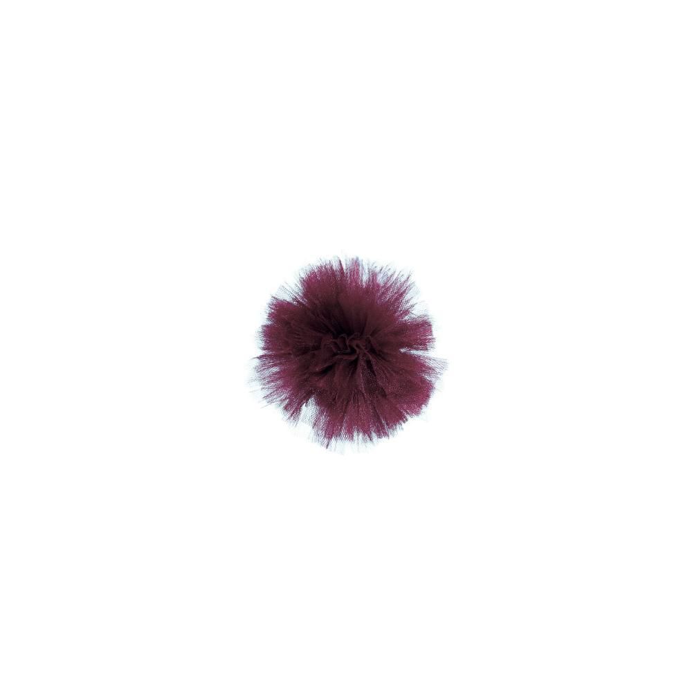 PON PON DI TULLE D.16 CM VIOLA