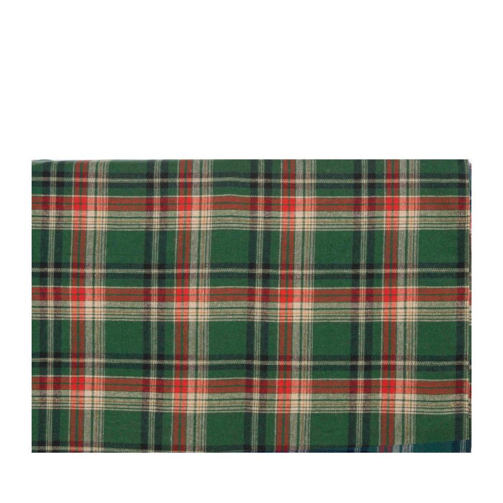 TOVAGLIA POLIESTERE-SCOTTISH CLOTH-CM140X2,4MT VERDE/ROSSO/BEIGE