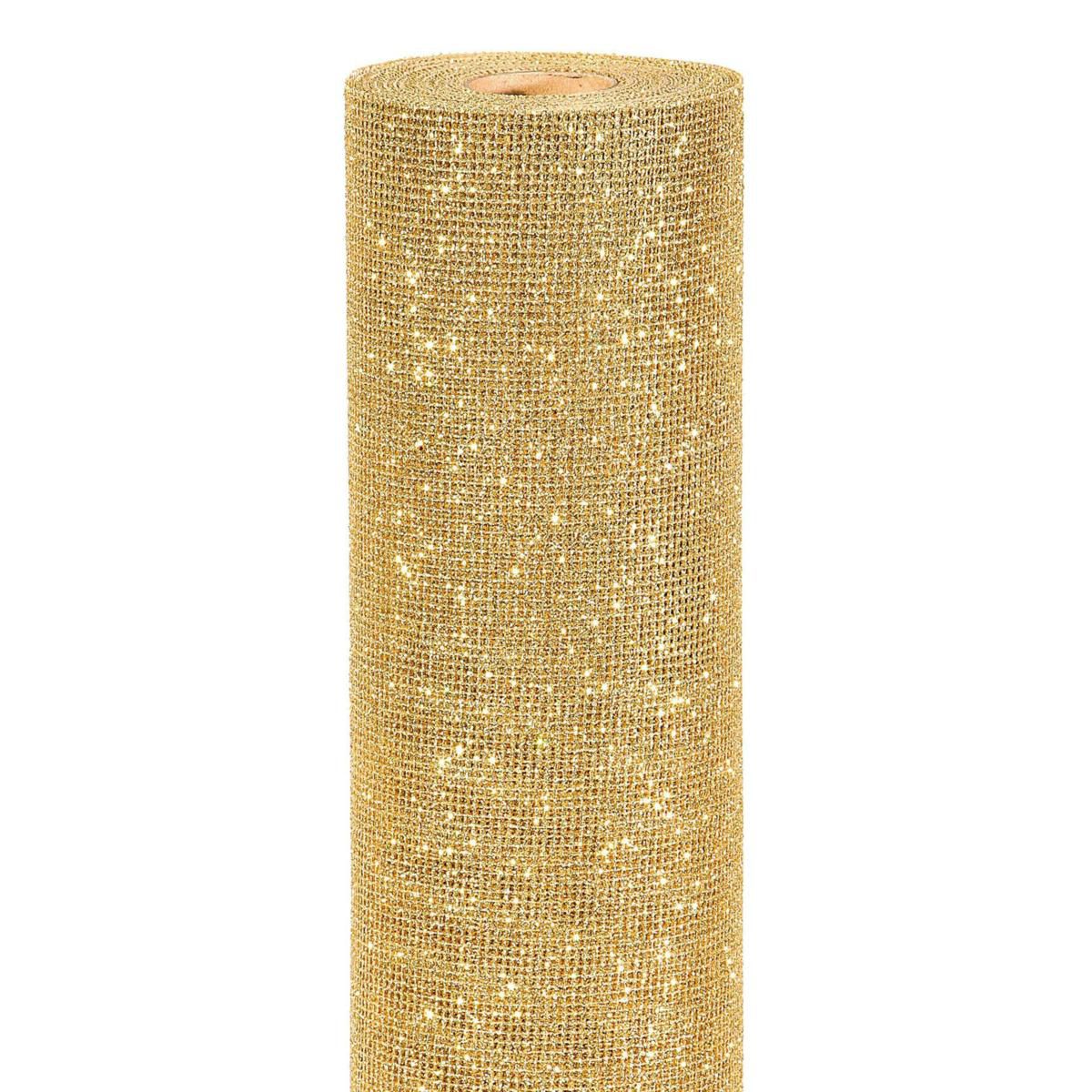BOBINA TESSUTO CM 72X9 MT -SAINT MORITZ- ORO