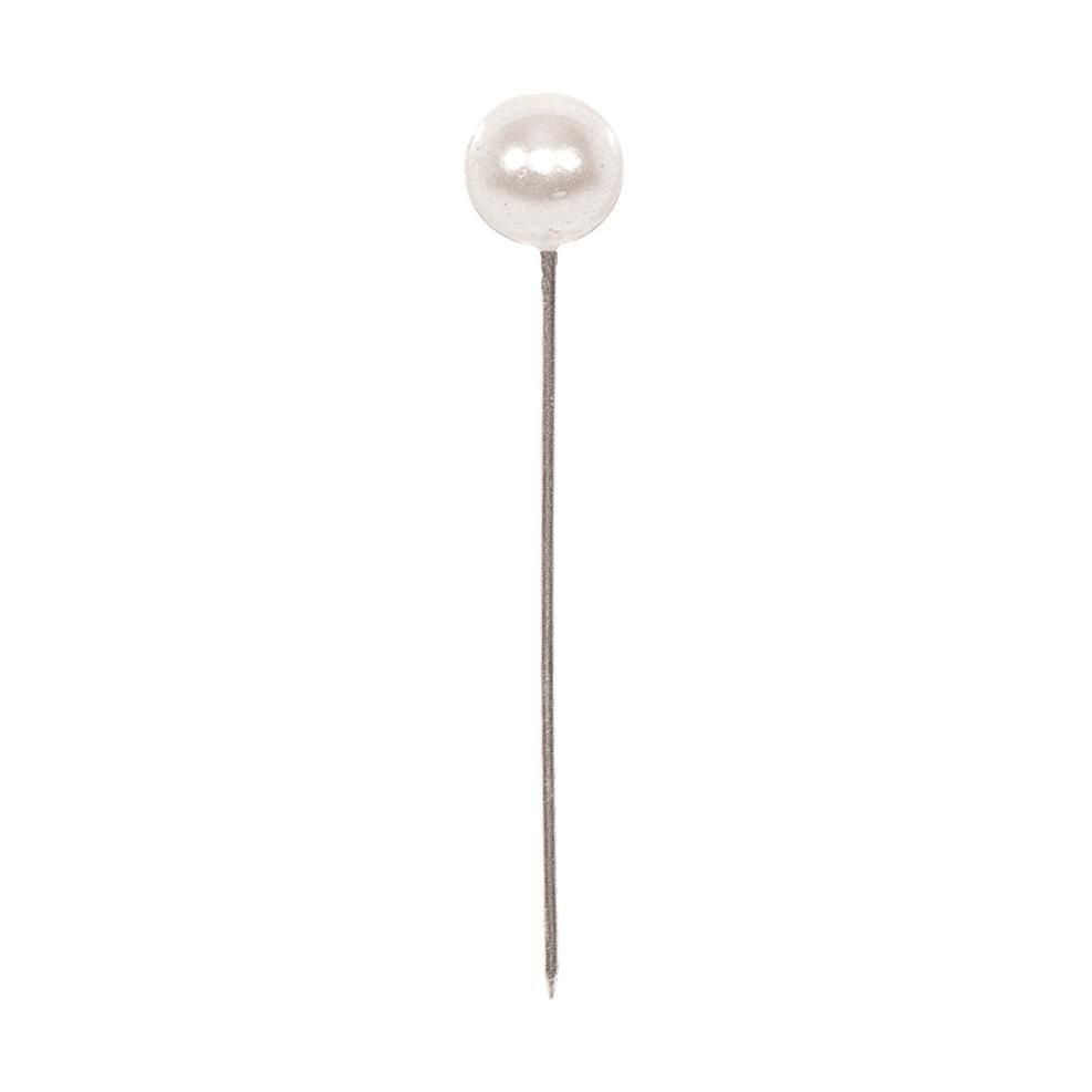 PERLA PINS D.11 MM H.62CM CONF.PZ.50 BIANCO